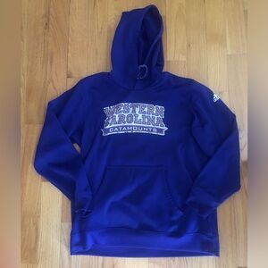 Adidas Western Carolina Catamounts Purple Hoodie